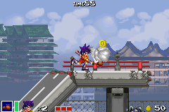 Goemon: New Age Shutsudou screenshot 3 for GameBoy Advance